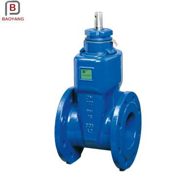 Ductile Iron Resilient Seat PN16 Water Gate Valve