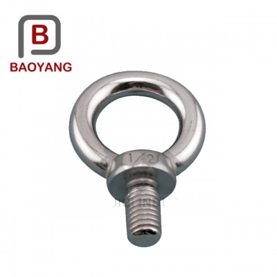 DN580 Long Hook Eye bolt Small Brass Eye Bolts